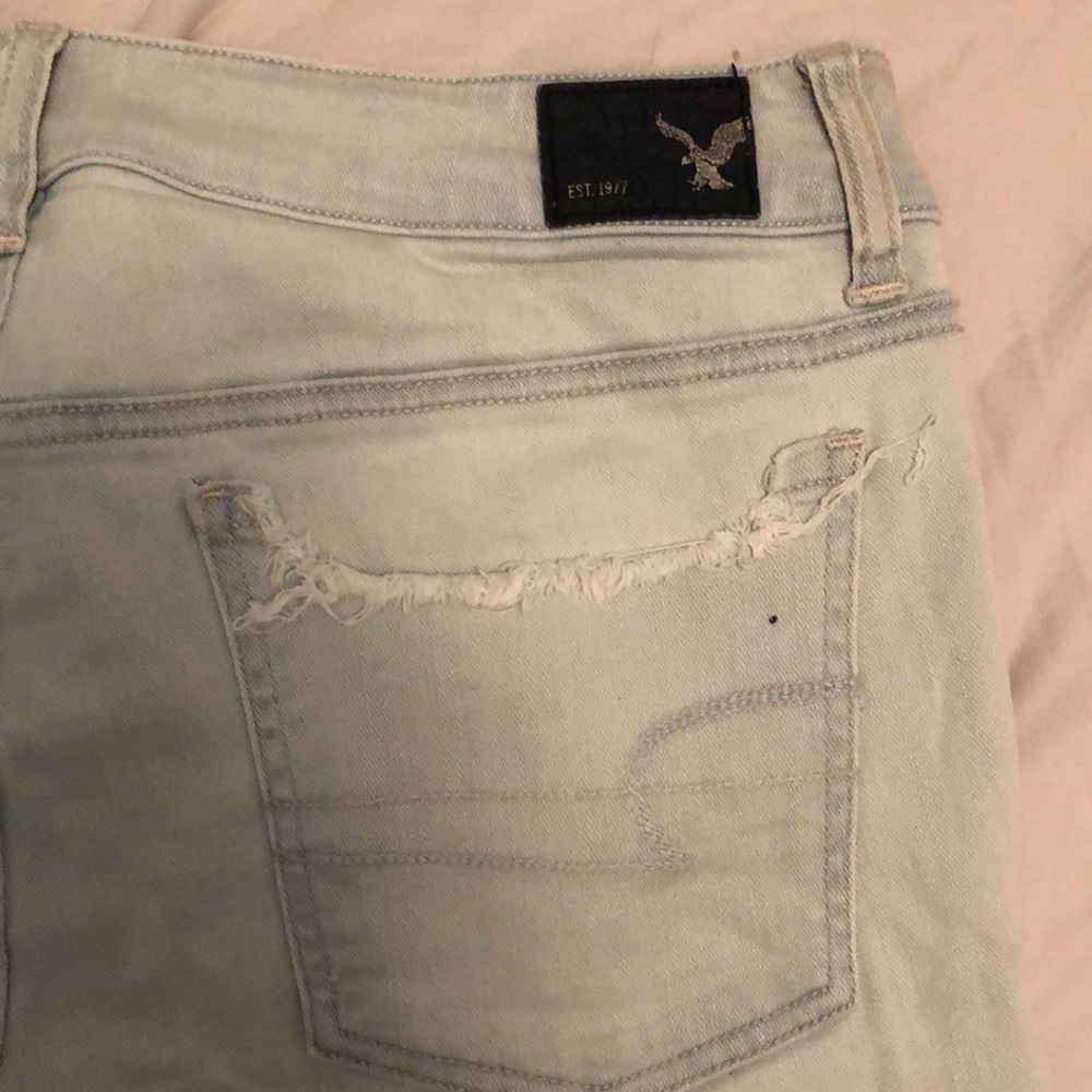 Low Rise Ripped Jeans - Picture 5 of 6